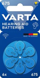 VARTA Hearing Aid 675 BL6-5 blisterex6 buc-30 buc