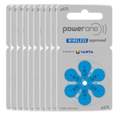 Baterii auditive POWERONE P675  -5blx6 buc=30 buc 