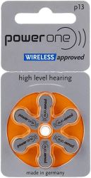 Baterii auditive POWERONE P13 - 4606 - -5blx6 buc=30 buc Bateriile sint originale cu CERTIFICAT de CALITATE si expira in 2026 -UNIC IMPORTATOR VARTA MICROBATTERY GERMANIA 