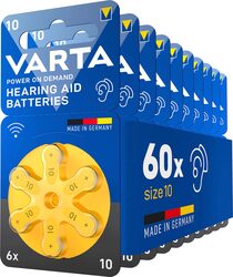 VARTA Hearing Aid 10 BL6-1 cutiex 10 blisterex6 buc-60 buc