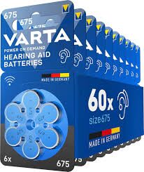 VARTA Hearing Aid 675 BL6-1 cutiex 10 blisterex6 buc-60 buc