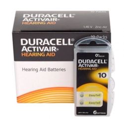 Duracell DA 10 -  1cutiex10blx6 buc=60 buc 